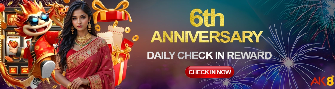 AK8 6th anniversary daily check-in reward event