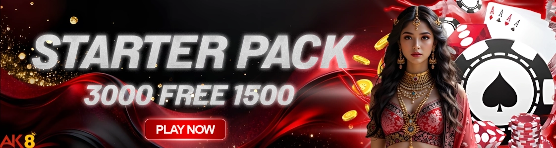 AK8 starter pack deposit 3000 get free 1500